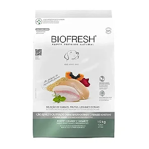 Biofresh SP Ração Cães Castrados Grandes 15kg