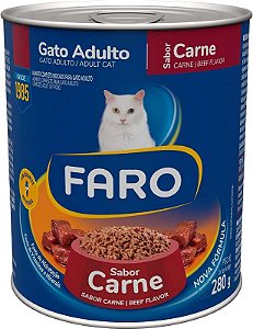 Faro Gato Adulto Sabor Carne 280g