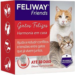 Feliway Friends Ceva Difusor Elétrico + Refil
