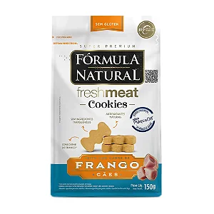 Cookies Fórmula Natural Fresh Meat Cães Adultos Frango 150 g