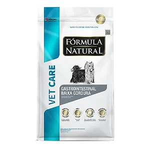Ração Fórmula Natural Vet Care Cães Adultos Gastrointestinal Baixa Gordura