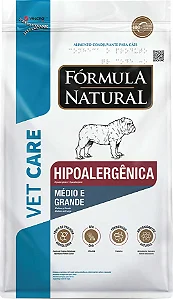 Ração Seca Fórmula Natural Vet Care Hipoalergênica para Cães de Porte Médio e Grande
