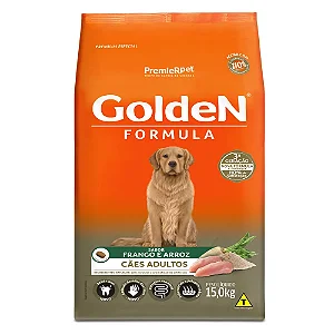 Ração Golden Formula Cães Adultos Frango e Arroz