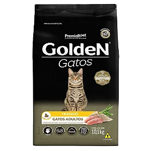 Ração Golden Gatos Adultos Sabor Frango