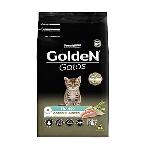 Ração Golden Gatos Filhotes Sabor Frango