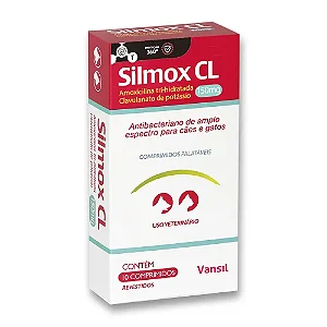 Silmox CL 150mg 10 Comprimidos para Cães
