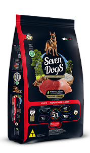 Seven Dogs Ração Adultos Carne e Frango 18kg
