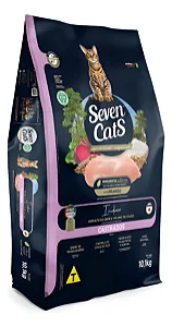 Seven Cats Cast Frango Indoor 10kg