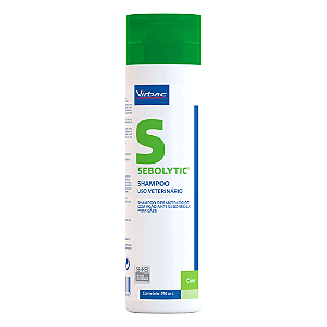 Shampoo Sebolytic para Cães Virbac 250 ml