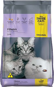 Ração Three Cats Original para Filhotes
