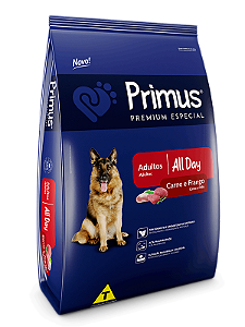 Ração Primus Premium All Day Carne e Frango