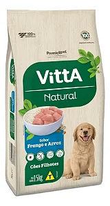 Ração Premier Vitta Natural Filhotes 15kg