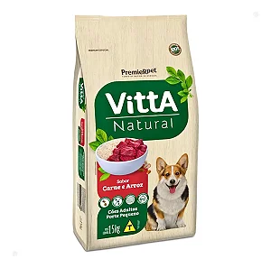 Ração Premier Vitta Natural Cães Pequenos 15kg