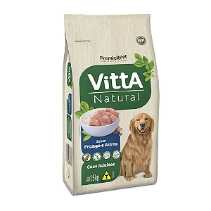 Ração Premier Vitta Natural Frango e Arroz 15kg