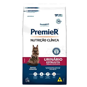 Ração Premier Urinário para Gatos Adultos 1,5kg