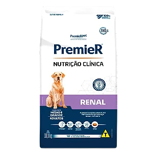 Ração Premier Nutri Clean Renal Médio e Grande 10kg