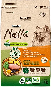 Premier Nattu Ração para Cães Pequeno Porte 1kg