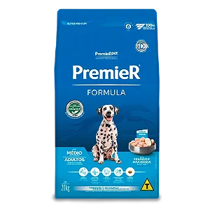 Ração Premier Formula Cães Adultos Raças Médias