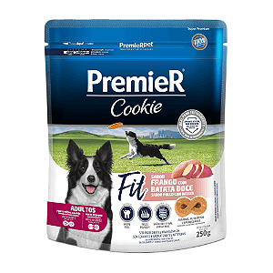 Cookie Premier Fit Cães Adultos Frango 250g