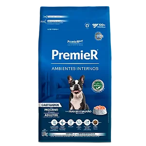 Premier Ração Ambientes Internos Cães Castrados