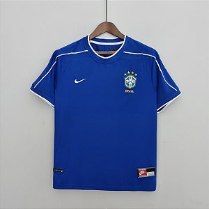 Camisa Brasil Retrô 1998 fora