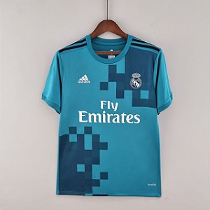 Camisa Real Madrid Retrô 17/18 Away