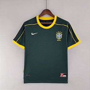 Camisa Brasil Goleiro Brasil 1998 retro