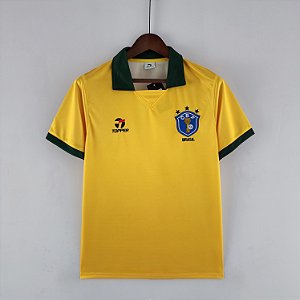 Camisa Brasil Retrô 1988 Home