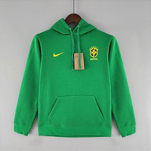Moletom Seleção Brasileira verde 2022