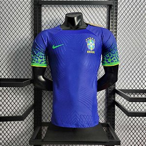 Camisa do BRASIL fora copa do mundo (versão jogador)
