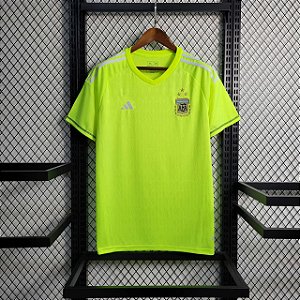 Camisa da ARGENTINA goleiro verde 2022
