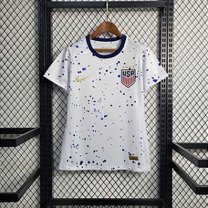 Camisa Estados Unidos feminina casa 2023