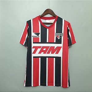 Camisa Sao paulo home Retrô 1999 - Shop Futebol