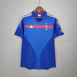 Camisa França Retrô 2004 Home