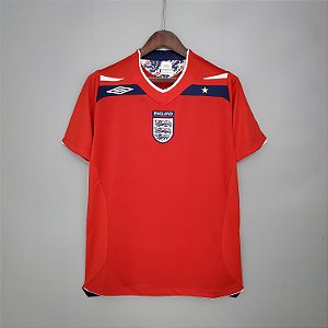 Camisa Inglaterra Retrô 08/10 Away