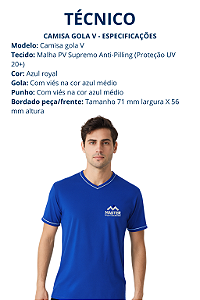 CAMISA EM MALHA PV - CURSO TÉCNICO MASTER