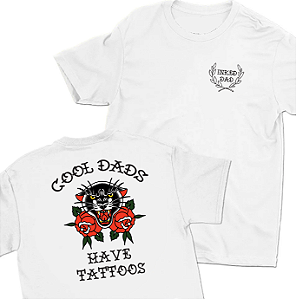 CAMISETA MASCULINA - "INKED DAD"