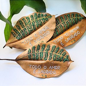 Folha Mimo Flamboyant