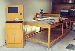 Máquina Router CNC (DS - 300200) - Tam. 3000x2000 AÇO