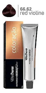 Vita Derm Intensiv Color Coloração Profissional 66.62 Red Violine 60g