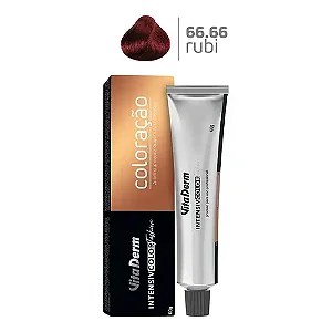 Vita Derm Intensiv Color Coloração Profissional 66.66 Red Intense 60g