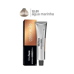 Vita Derm Intensiv Color Coloração Profissional 12.01 Extra Blond Acinzentado 60g