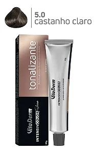 Vita Derm Intensiv Color Tonalizante 5.0 Castanho Claro 60g