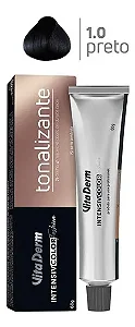 Vita Derm Intensiv Color Tonalizante 1.0 Preto 60g