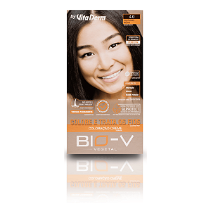 Vita Derm BIO-V Coloração 4.0 Castanho Médio