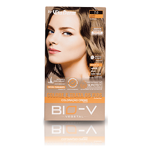 Vita Derm BIO-V Coloração 7.0 Louro Médio