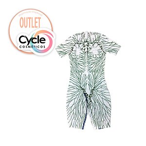 MACACÃO COM GUIA PARA MASSAGAM DE DRENAGEM LINFATICA CURTO