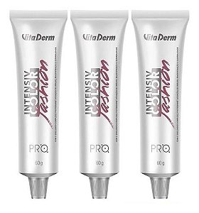 3 Colorações Creme Intensiv Color Vita Derm, A Sua Escolha