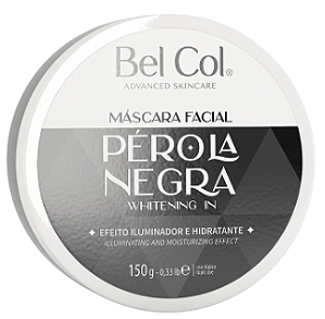 Bel Col Máscara Pérola Negra Hidratante Facial 150g