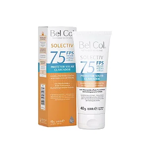 Bel Col Soletciv Protetor Solar Clareador Facial FPS75 40g